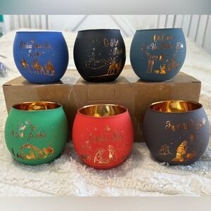 New Festive Candle Holders Set